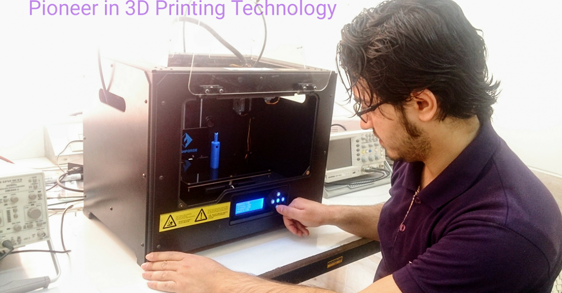MAE department is one of the pioneers in 3D printing technology MAE department is one of the pioneers in 3D printing technology