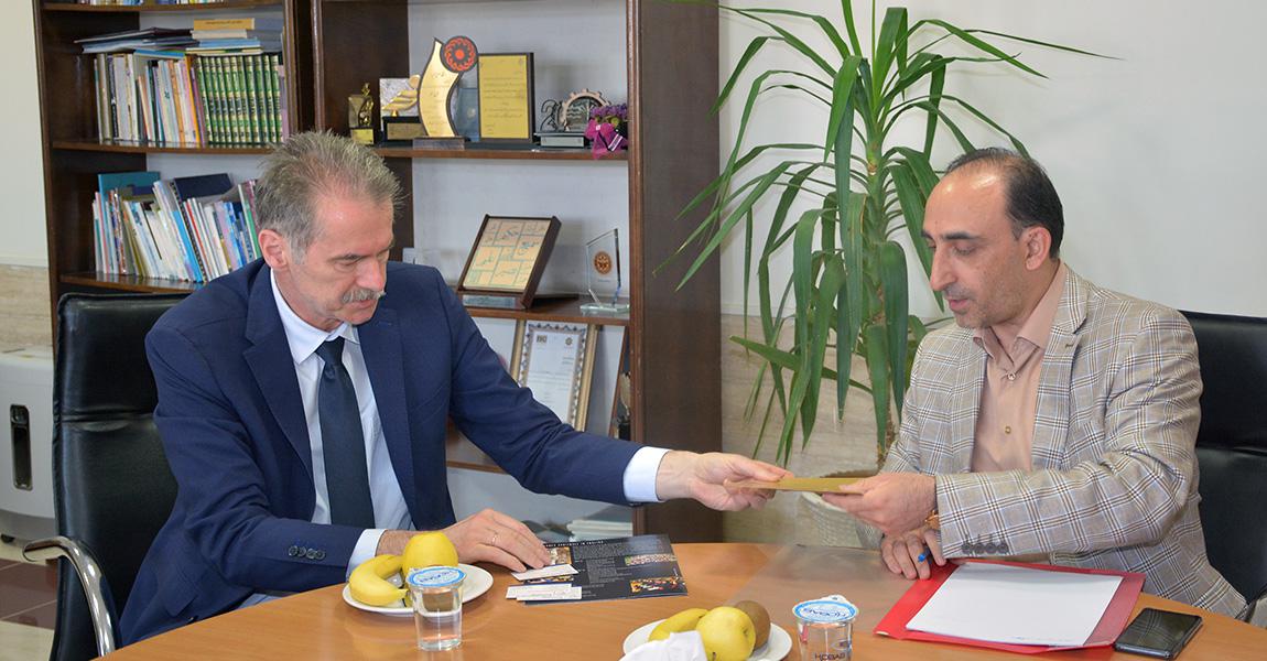 The Chancellor of Budapest University of Technology and Economics visited Shiraz University of Technology. The Chancellor of Budapest University of Technology and Economics visited Shiraz University of Technology.