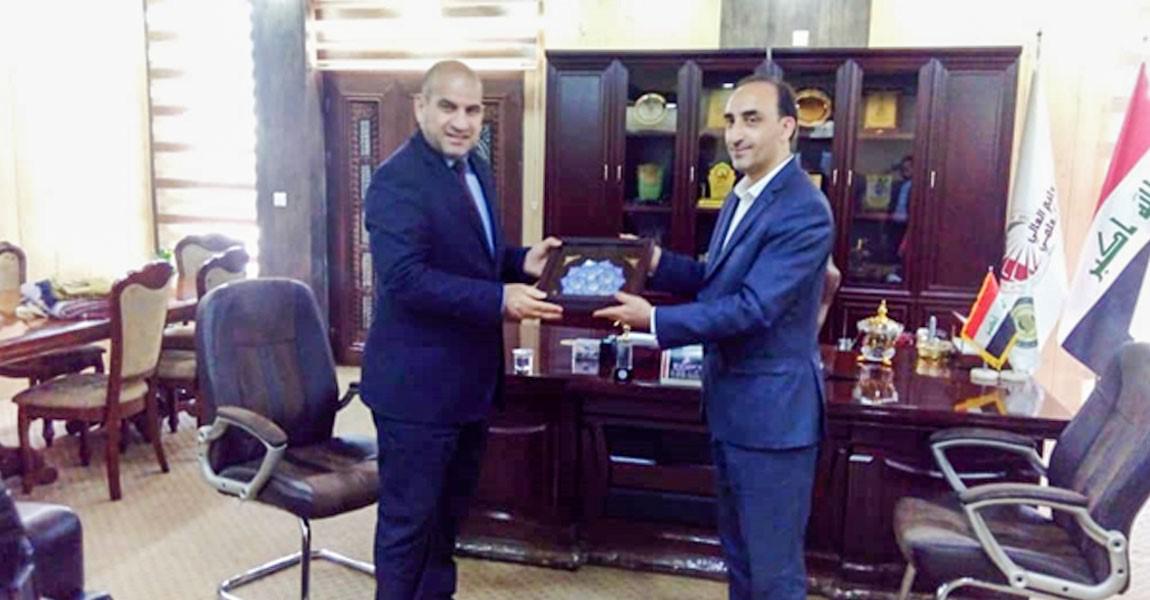 Visiting Al-Furat Al-Awsat Technical University in Kufa Visiting Al-Furat Al-Awsat Technical University in Kufa