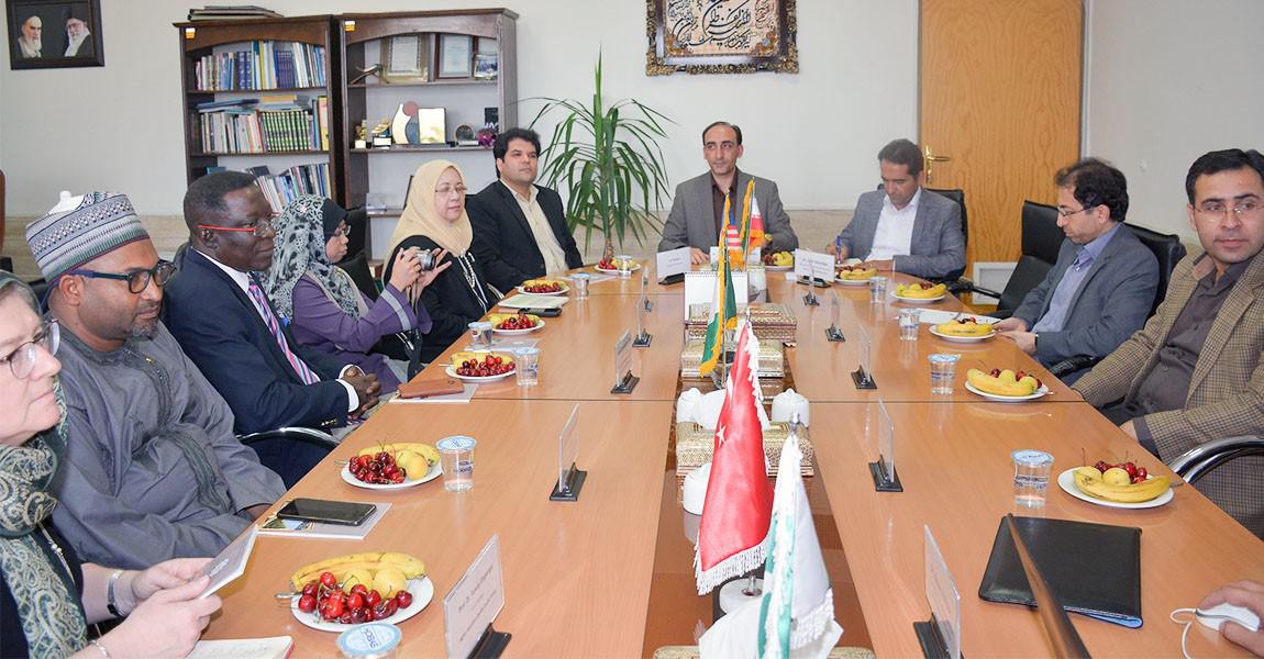 The presence of delegates from Pakistan, Turkey, Nigeria and Malaysia The presence of delegates from Pakistan, Turkey, Nigeria and Malaysia