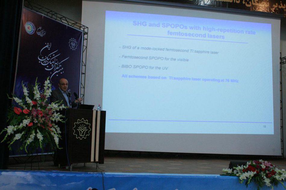 20th Iranian Conference on Optics and Photonics, and 8th Iranian